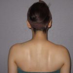 華奢な肩の変化