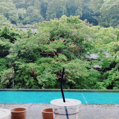 足湯カフェに行って来ました♪