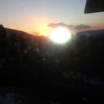 大きな初日の出