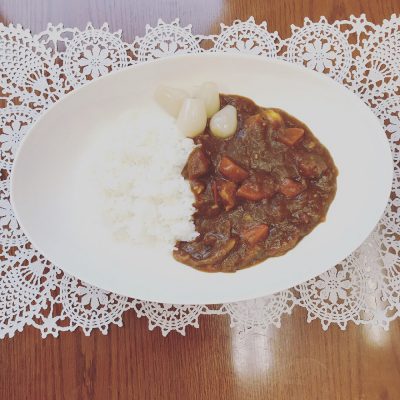 愛のこもったカレーライス♪