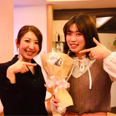 大人の女性の仲間入りです^^