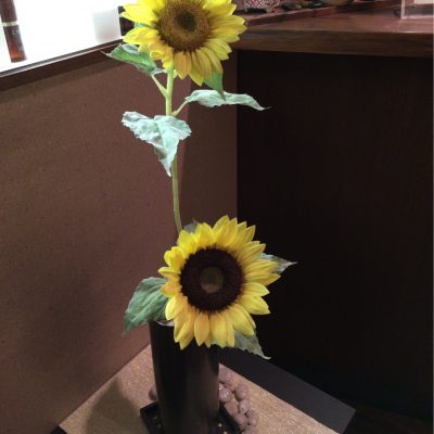 心のうるおい、季節のお花が届きました