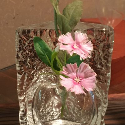 心のうるおい、季節のお花が届きました