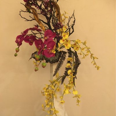 心のうるおい、季節のお花が届きました