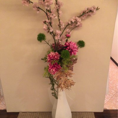 心のうるおい、季節のお花が届きました