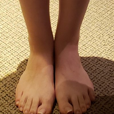 足の意識