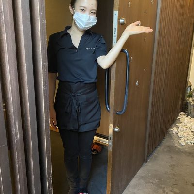 感染防止対策実施中！