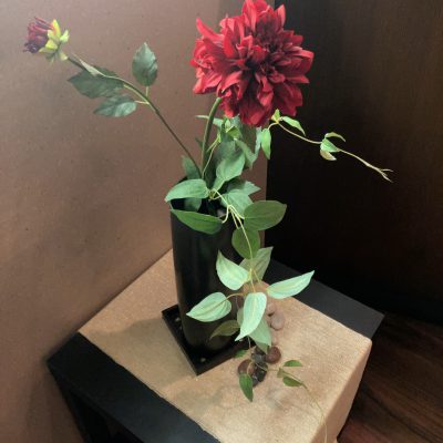 心のうるおい、季節のお花が届きました