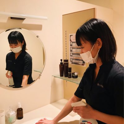 サロンコロナ対策～パウダールーム～