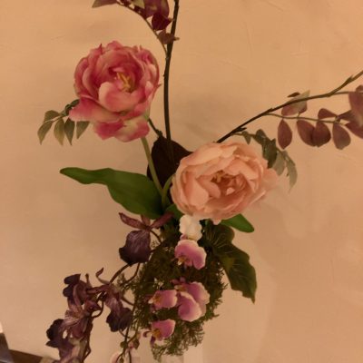 心のうるおい、季節のお花が届きました