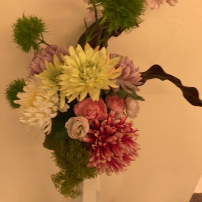心のうるおい、季節のお花が届きました