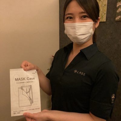 感染予防対策強化中です！
