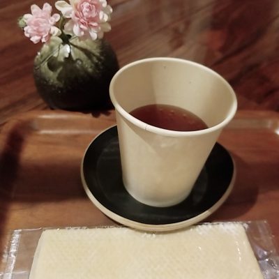 感染予防対策実施中