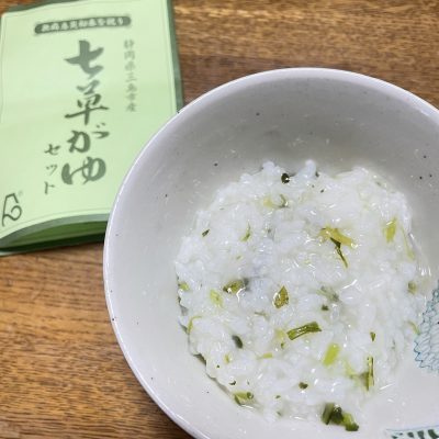 七草粥で無病息災