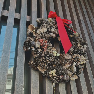 クリスマス仕様になりました^^