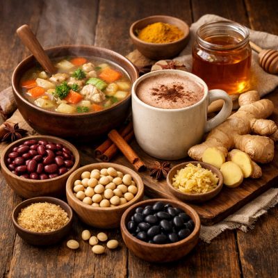 【食べて体温を上げる！最強の温活食材】