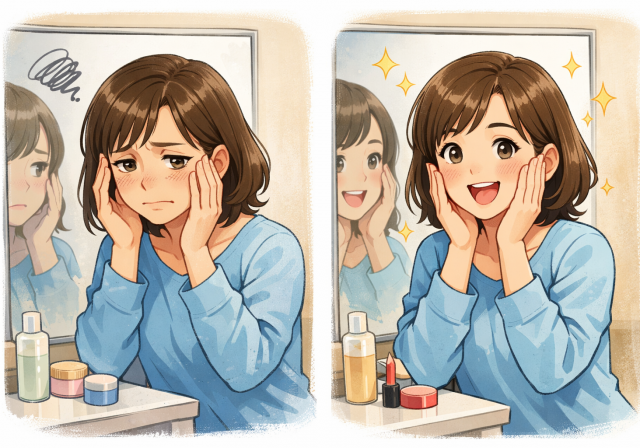 「最近、急に老けた気がする…」