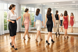 ウォーキングレッスンイラスト