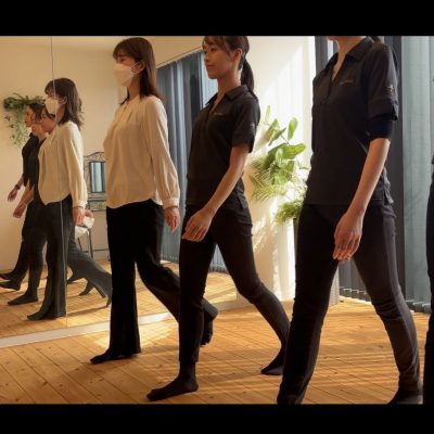 ウォーキングレッスンで心も整う!?